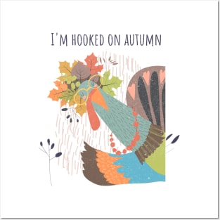 I'm Hooked on Autumn Posters and Art